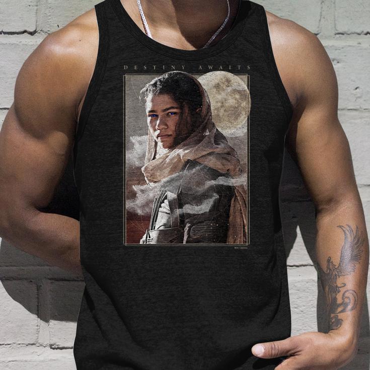 Dune Chani Destiny Awaits Portrait Tank Top Geschenke für Ihn