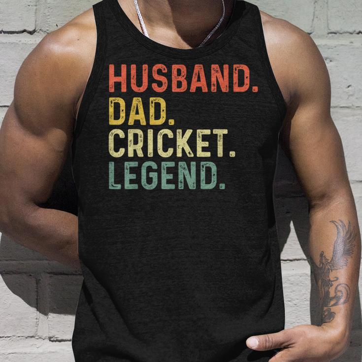 Ehemann Papa Cricket Legend Lustiges Retro Geschenk Für Papa Tank Top Geschenke für Ihn