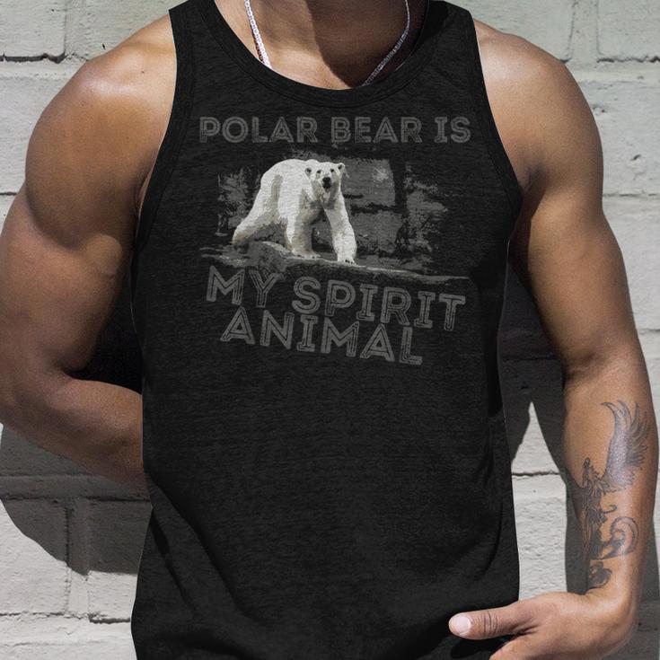 Eisbär Ist Mein Geistiges Tier Tank Top Geschenke für Ihn