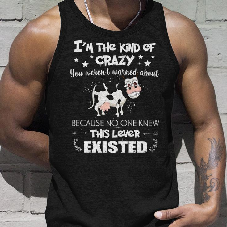 Farmer I'm The Kind Of Crazy Tank Top Gifts for Him
