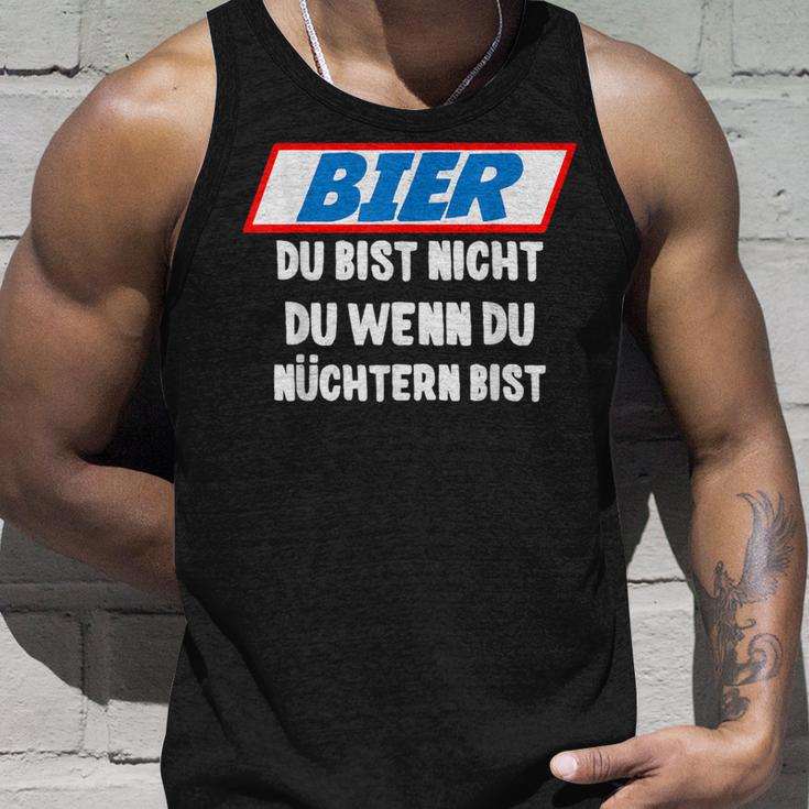 Father's Day Outfit Bier Du Bist Nicht Du Wenn Du Nüchtern Bist Tank Top Geschenke für Ihn