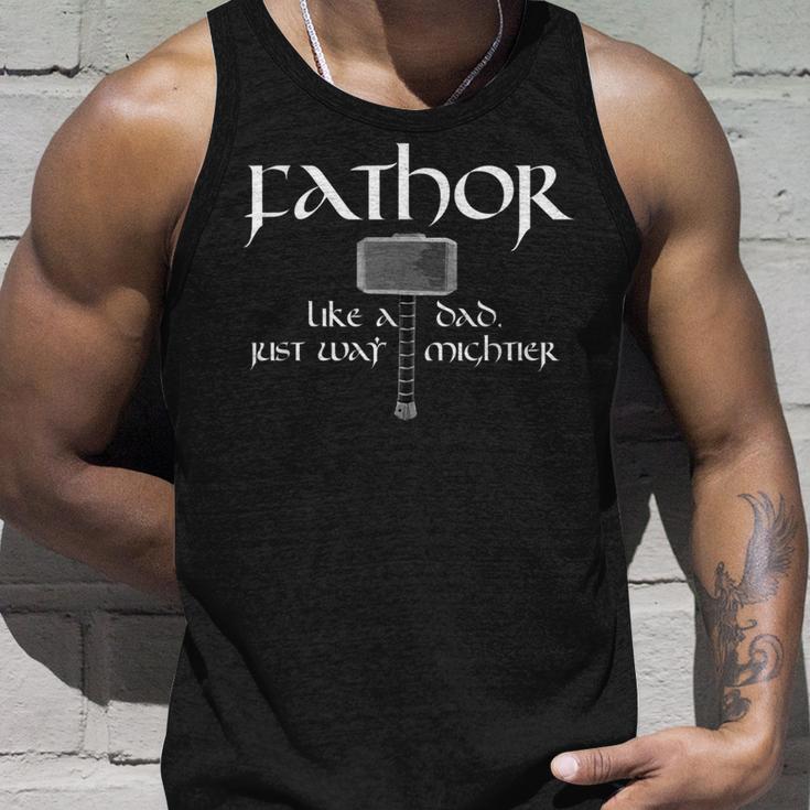 Fathor Definition Papa Nur Mächtiger Idea Tank Top Geschenke für Ihn