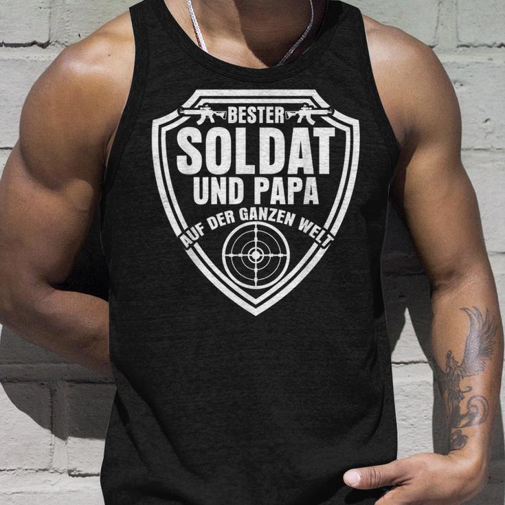 Feldjäger Papa Father Tank Grenadier S Tank Top Geschenke für Ihn