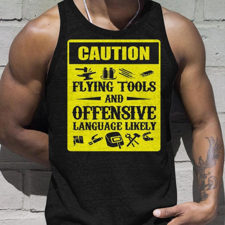 Flying Tools & Offensive Language Welder Tank Top Gifts for Him