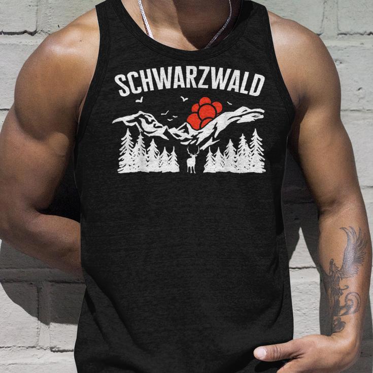 Forest Württemberg Forest Bollenhut Tank Top Geschenke für Ihn