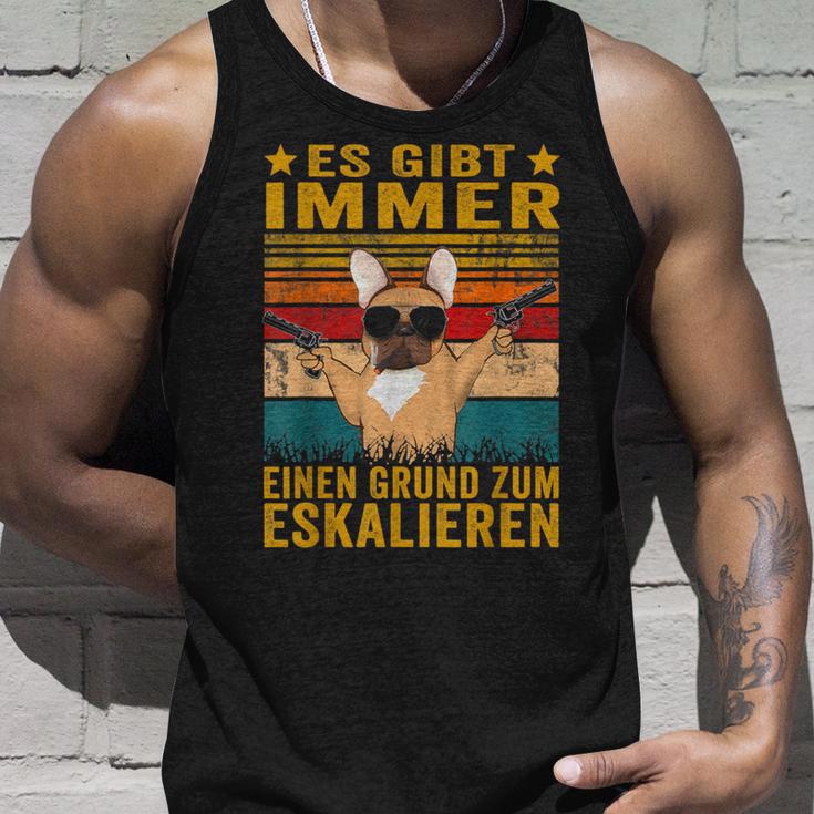 French Bulldog Dogs Dad Frenchie Herrchen Tank Top Geschenke für Ihn