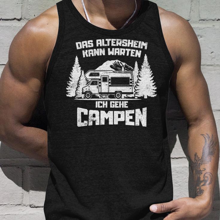 Fun Camper Campen Camping Wohnwagen Womo Urlauber Geschenke Tank Top Geschenke für Ihn