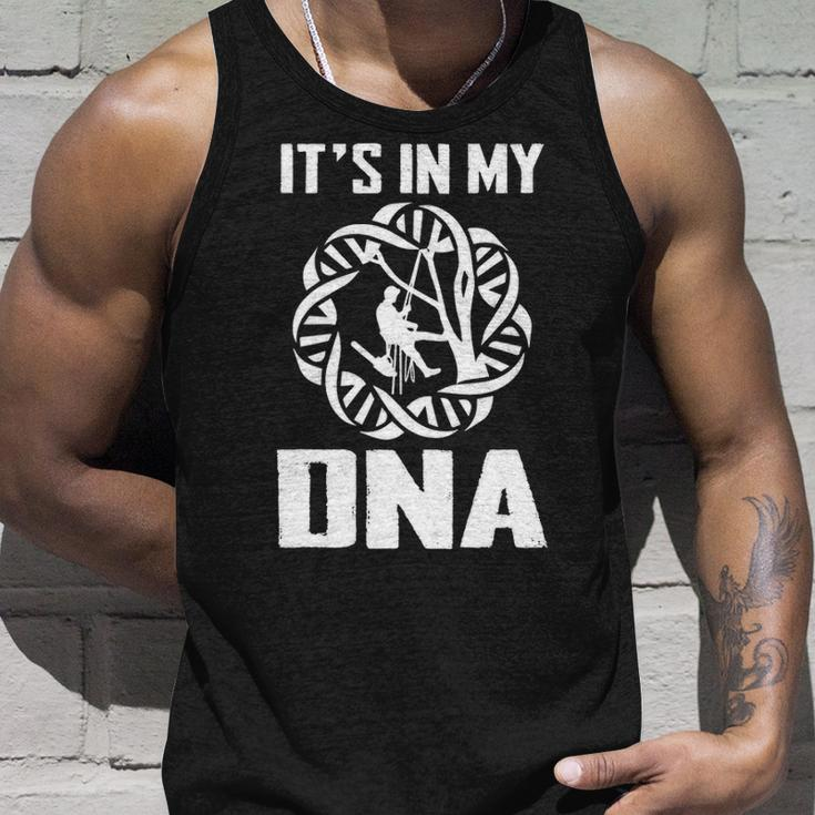 Arborist For Men Tree Climber It Is In My Dna Tank Top Gifts for Him