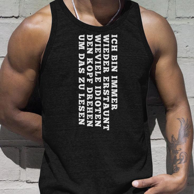 Idiot Idea Tank Top Geschenke für Ihn