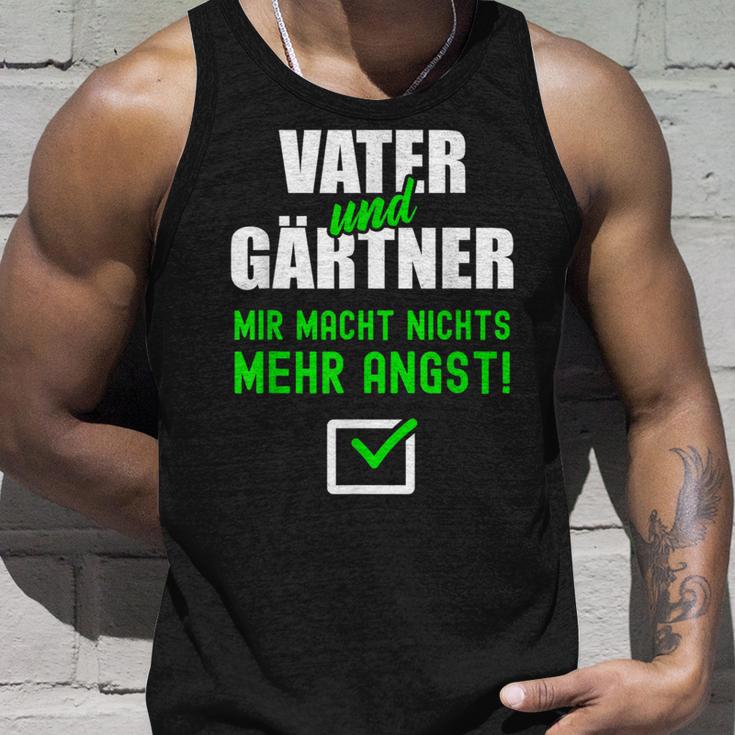 Gardener Father Dad Birth Garden Tank Top Geschenke für Ihn