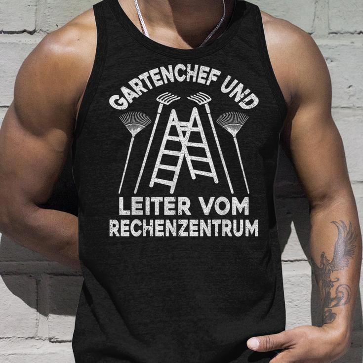 Gartenchef Und Leiteron Rechenzentrum Hobby Gardener Garden Tank Top Geschenke für Ihn