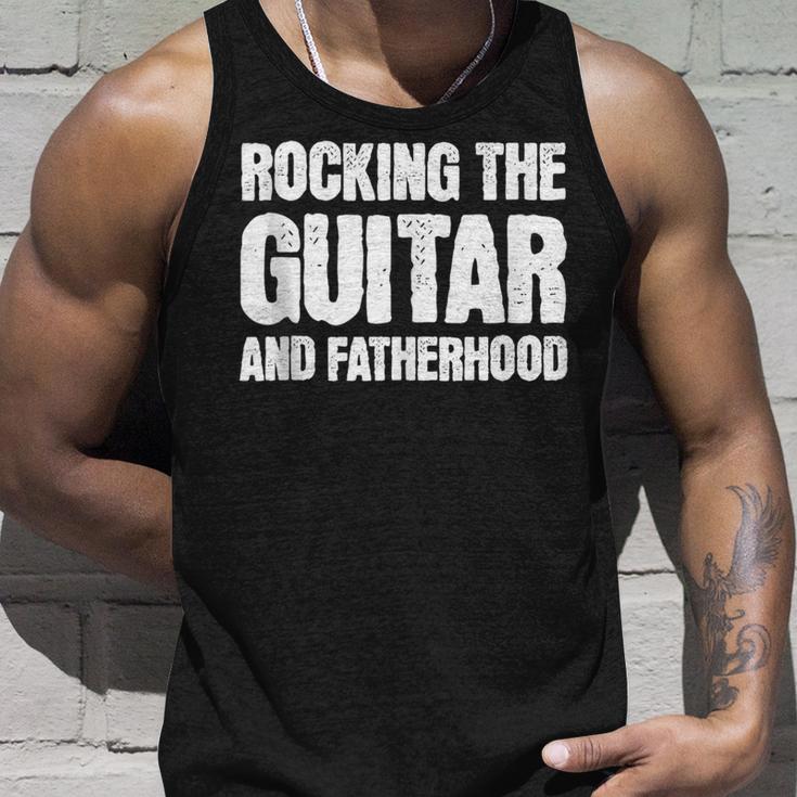 Gitarre Papaatertag Musik Lustig Tank Top Geschenke für Ihn