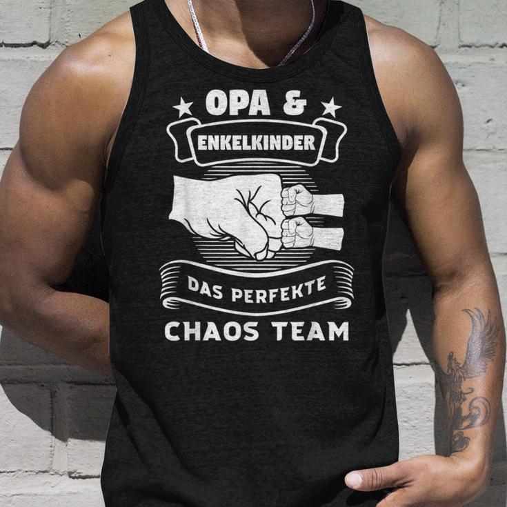 Grandpa & Grandchildren S Tank Top Geschenke für Ihn