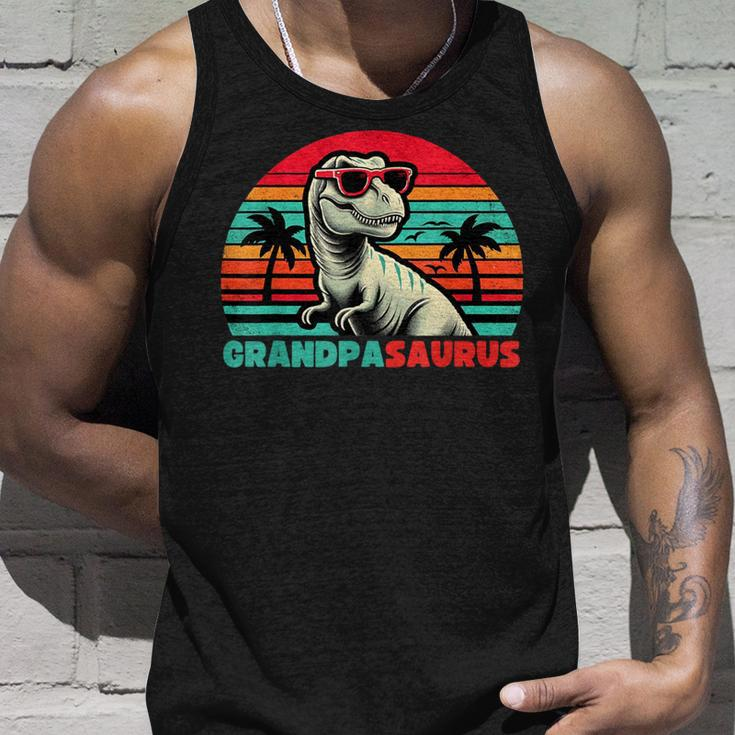 GrandpasaurusRex Opa Saurus Dinosaurier Familie Tank Top Geschenke für Ihn