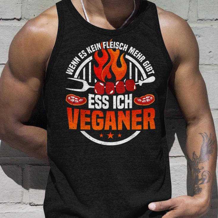 Grillen Saying Wenn Es Kein Fleisch Mehr Gibt Antiegan S Tank Top Geschenke für Ihn