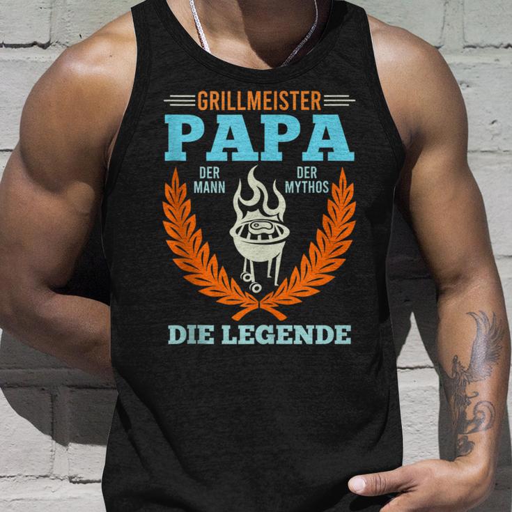 Grillmeister Papa Mann Mythos Legendeaterintage Mann Tank Top Geschenke für Ihn