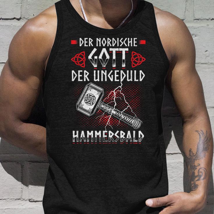 Hammersbald Nordic Mythology Patience Impatience Tank Top Geschenke für Ihn