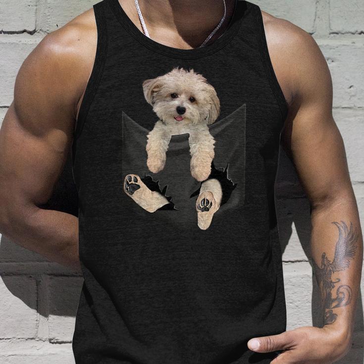 Havanese Dog In Pocket Havanezer Puppy Tank Top Geschenke für Ihn