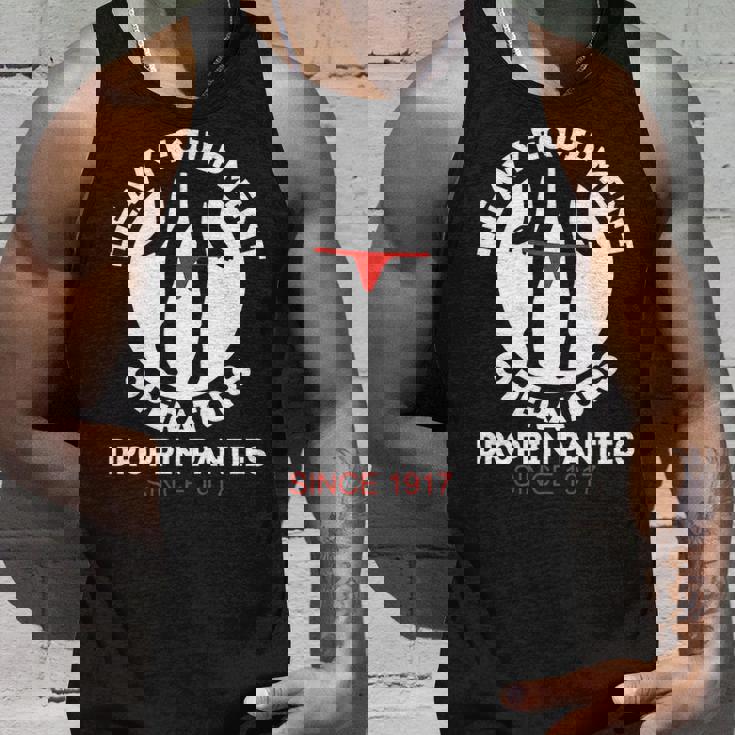 Heavy Equipment OperatorsDroppen Panty Since 1917 Heavy Equipment Operators T Tank Top Gifts for Him Heavy Equipment OperatorsDroppen Panty Since 1917 Heavy Equipment Operators T Tank Top Gifts for Him