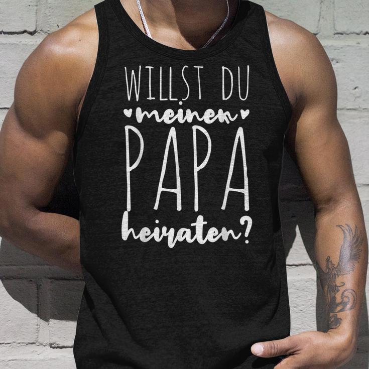 Heiratsantrag Papaater Kinder Antragerlobung Tank Top Geschenke für Ihn