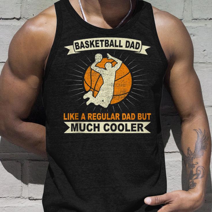 Herren Basketballer Papa Korbleger Dunkingater Basketball Tank Top Geschenke für Ihn