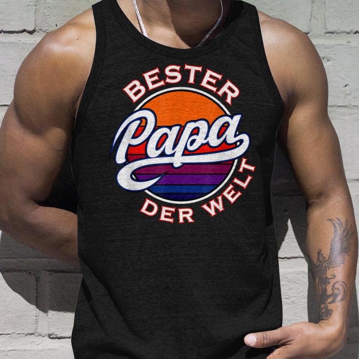 Herren Bester Papa Der Welt 1Atertag -Atertagsgeschenk Tank Top Geschenke für Ihn