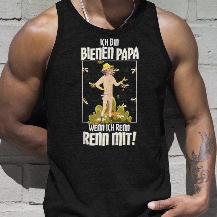 Herren Bienen Papa Lustiges Bienenzüchter Imker Honig Bienen Tank Top Geschenke für Ihn