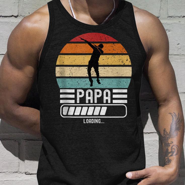 Herren Lustig Papa Loading Bald Papaater Ich Werde Papa Tank Top Geschenke für Ihn