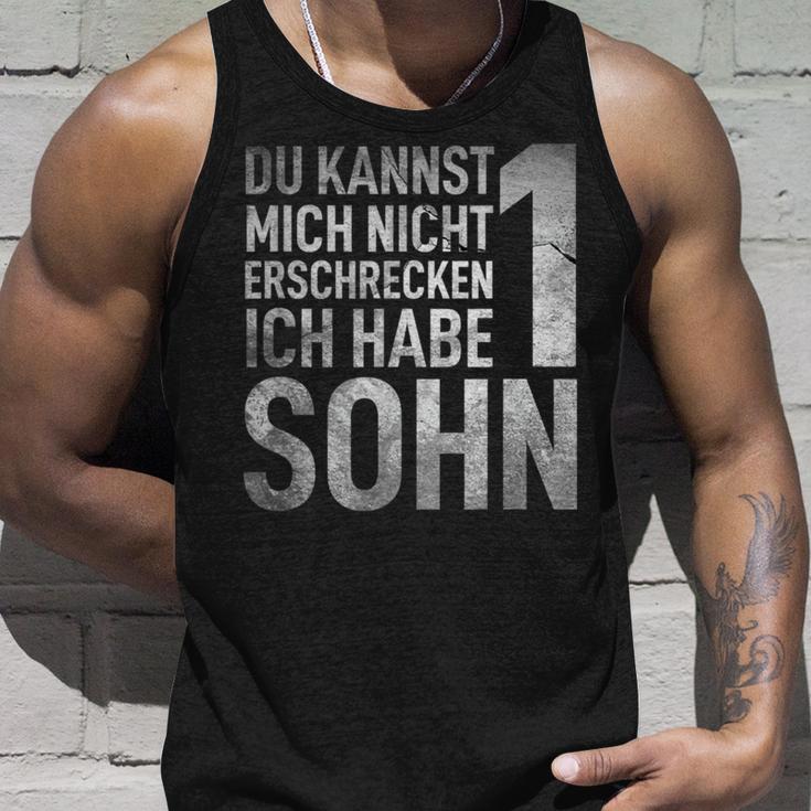 Herren Ich Habe Ein Sohnatertag Herrentag Himmelfahrt Dad Papa Tank Top Geschenke für Ihn