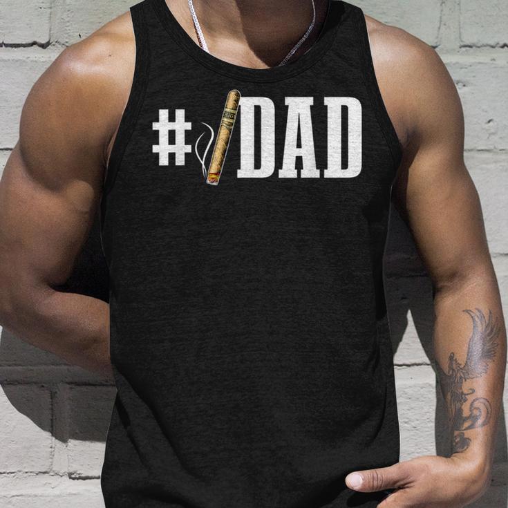 Herren Lustiger Zigarrenliebhaber Papa Grafik Für Männer Und Jungen Zigarren Smoker Tank Top Geschenke für Ihn