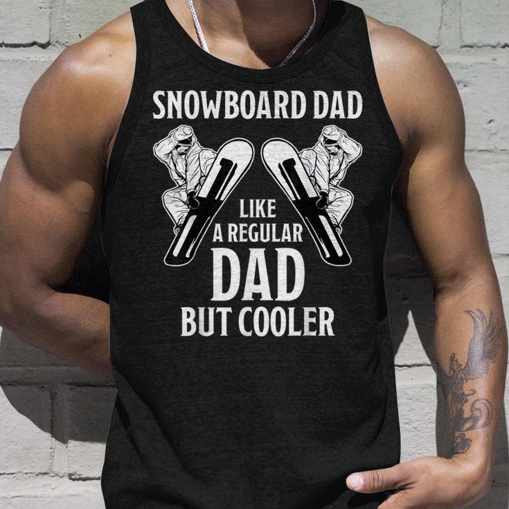 Herren Snowboard Dad Cooler Snowboard Spruchater Papa Snowboarder Tank Top Geschenke für Ihn