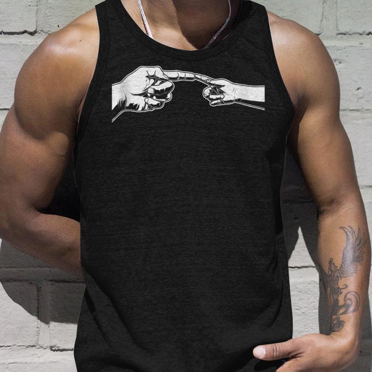 Herrenaterschaftater Und Sohn Oder Tochter Werdender Papa Tank Top Geschenke für Ihn