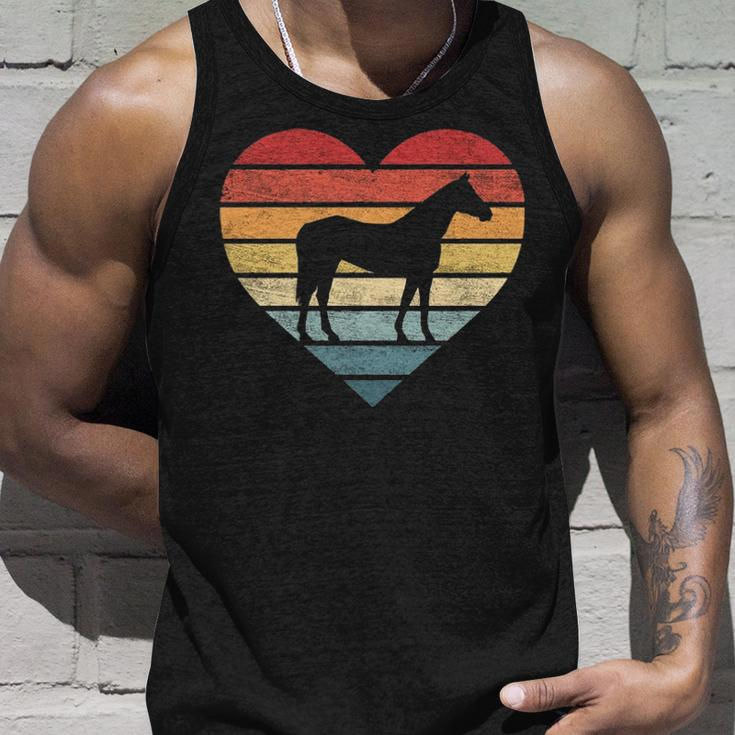 Horse Lover Horseback Riding Equestrian Retro Vintage Tank Top Gifts for Him