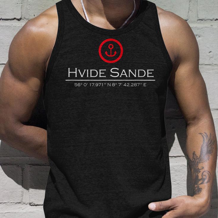 Hvide Sande By Musselschubser Klamotten Tank Top Geschenke für Ihn