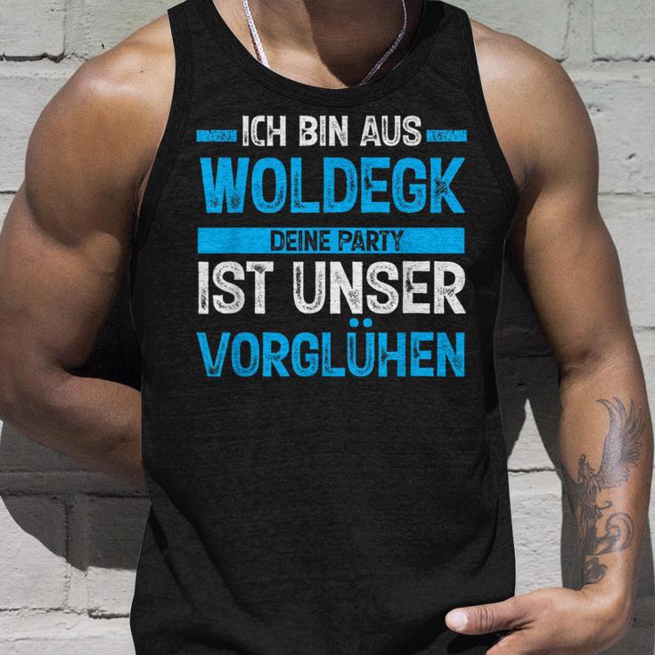 Ich Bin Aus Woldegk Deine Party Ist Unserorglühen Tank Top Geschenke für Ihn