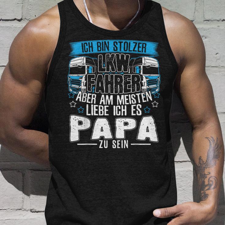 Ich Bin Ein Lkw Driver Und Papa Tank Top Geschenke für Ihn