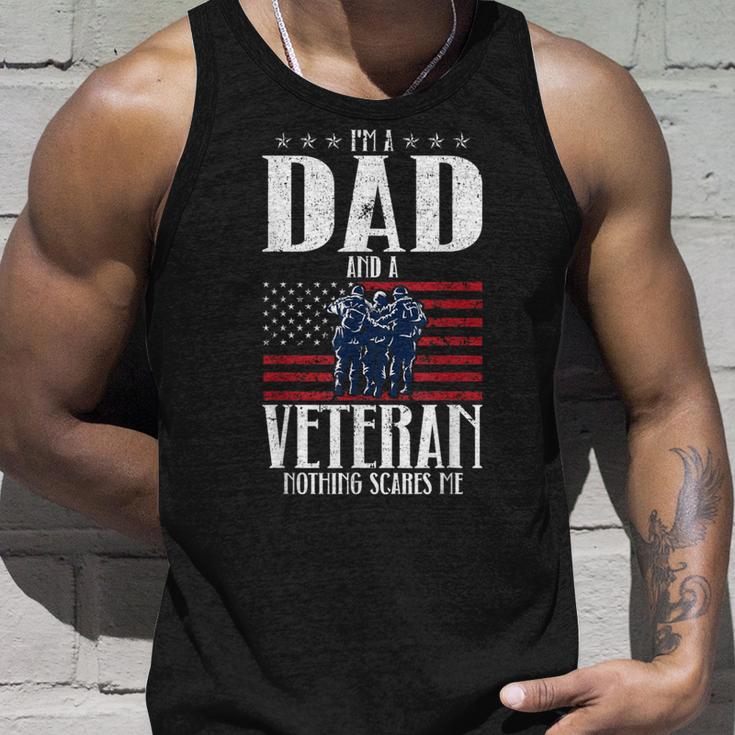 Ich Bin Einater Und Eineteran Nichts Macht Mir Angsteterans Day Papa Tank Top Geschenke für Ihn