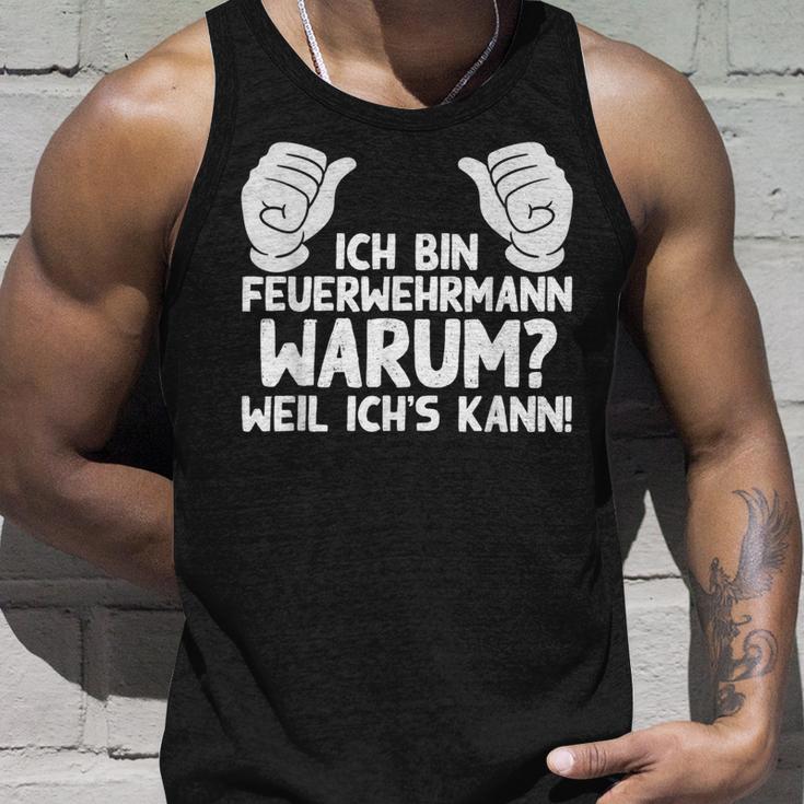 Ich Bin Feuerwehrmann Fire Brigade Tank Top Geschenke für Ihn