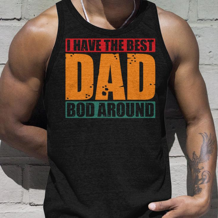Ich Habe Den Besten Papa Bod Rund Um Father's Dayintage Tank Top Geschenke für Ihn