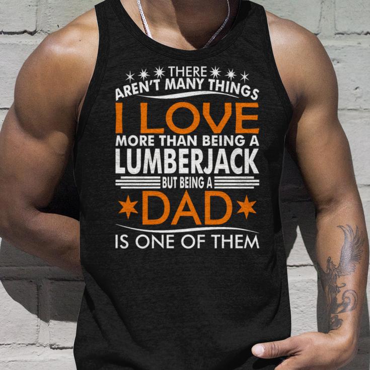 Ich Liebe Es Holzfäller Und Papa Zu Sein Tank Top Geschenke für Ihn