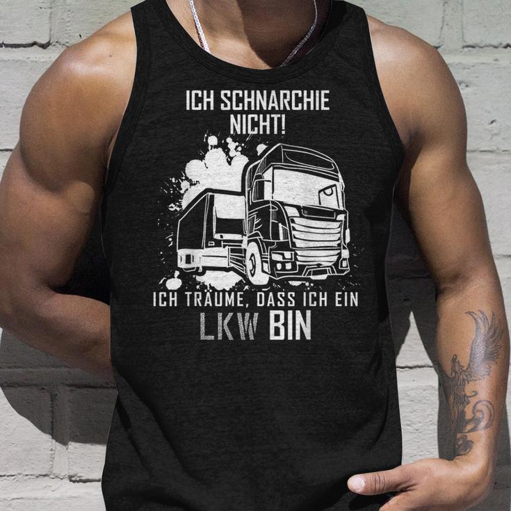 Ich Schnarche Nicht Ich Träume Ich Bin Ein Lkw Trucker Tank Top Geschenke für Ihn