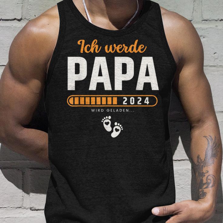 Ich Werde Papa 2024 Surprise Du Wirst Papa 2024 Tank Top Geschenke für Ihn