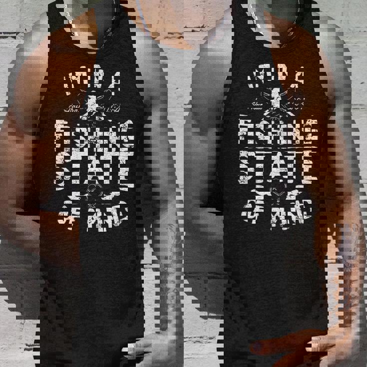 I'm In A Alaskan Fishing State Of Mind Tank Top Gifts for Him