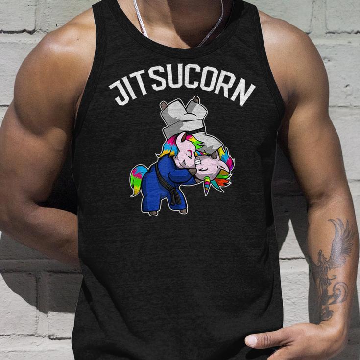 Jitsu Unicorn Jiu-Jitsu Brasileño Y Regalo Bjj Camiseta sin mangas Regalos para él
