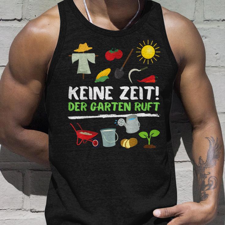 Keine Zeit Der Garten Ruft No Time The Garden Calls Tank Top Geschenke für Ihn