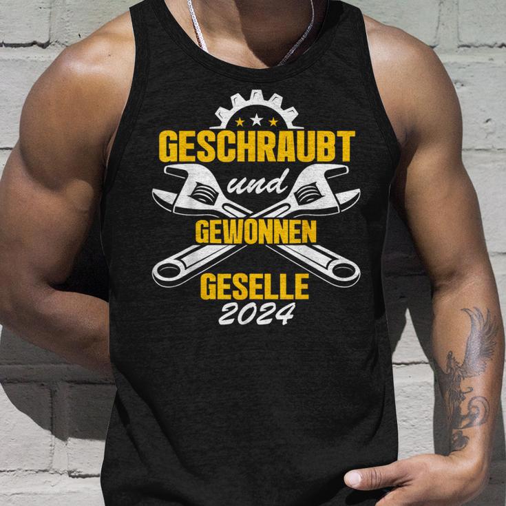 Kfz Mechatroniker Bestanden Gesellenprüfung Geselle 2024 Tank Top Geschenke für Ihn