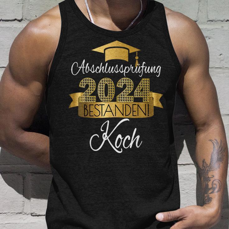 Koch I Prüfung Bestanden Ausgelernt Dual Training Tank Top Geschenke für Ihn