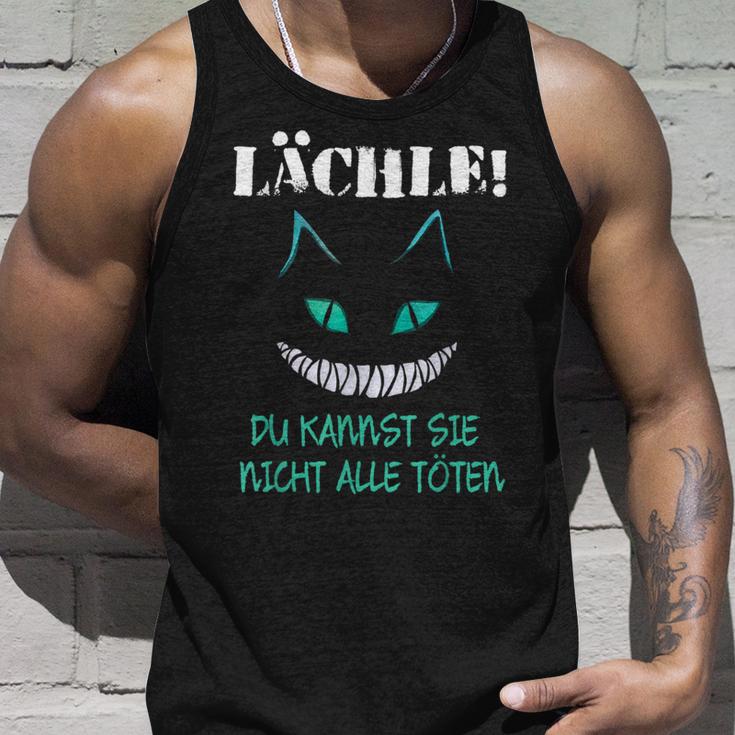 Lächle Du Kannst Sie Nicht Alle Töten Tank Top Geschenke für Ihn