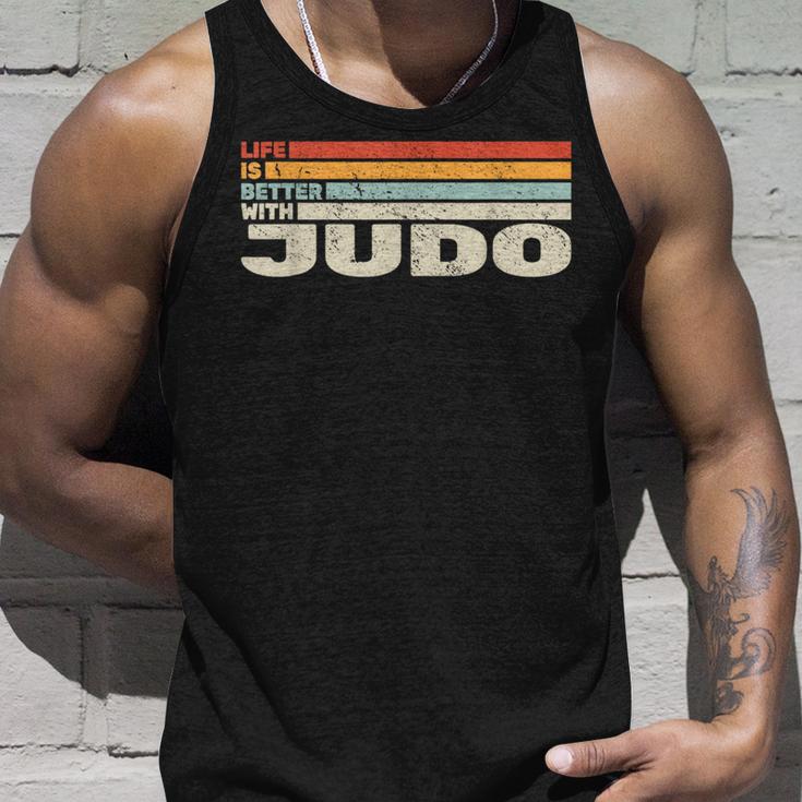 Laida Es Mejor Con Judo Y Judokasintage Judoist Judo Camiseta sin mangas Regalos para él