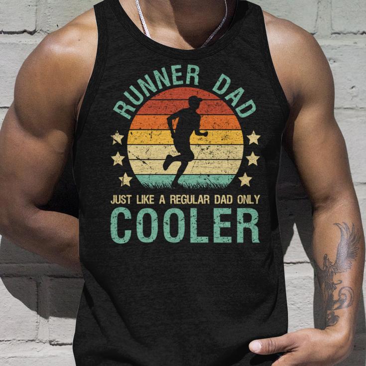 Läufer Papa Lustig Marathon Läufer Joggeratertag Tank Top Geschenke für Ihn